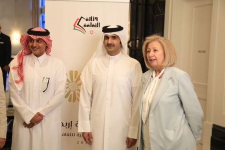 وزير الثقافة القطري يشيد بالعلاقات الأردنية القطرية